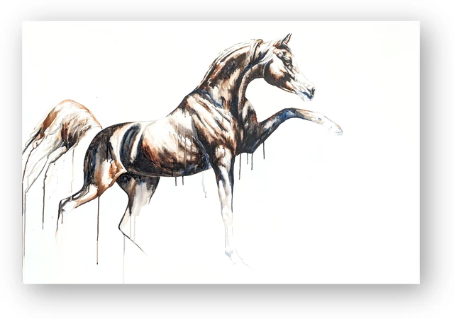 Zaki al-Shamikh, the full canvas seen straight on