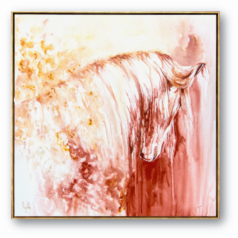 Red horse painting