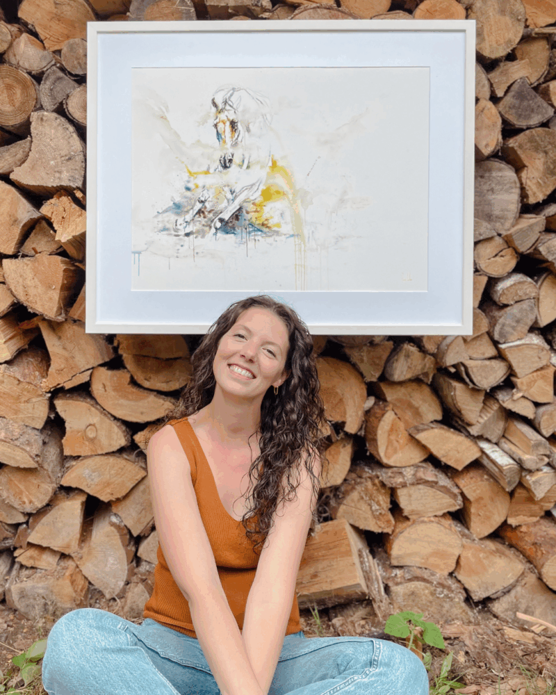 Ontwerp zonder titel (2) Fine art print 'Snow'