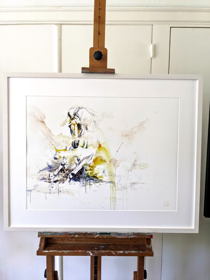 Fine art watercolour paper print 'Snow'