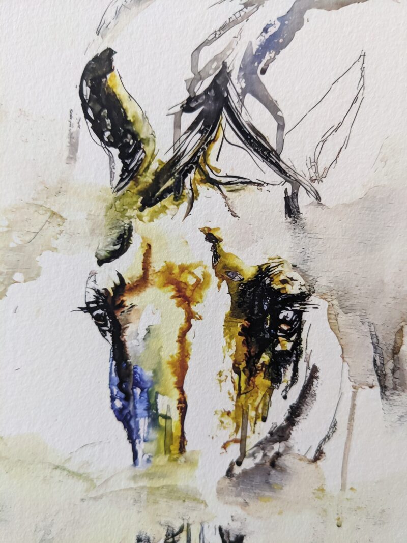 Fine art watercolour paper print 'Snow'
