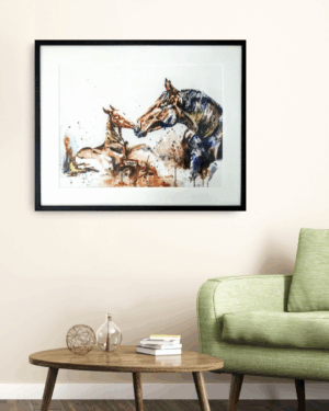 -20% (Instagram-bericht (45)) Fine art print 'Mother and foal'