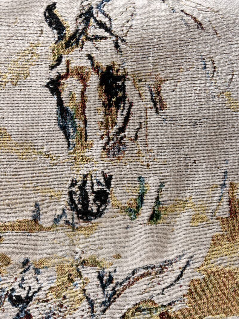 Woven pillow cover 'Snow'