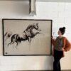 Woven Tapestry 'Zaki al-Shamikh' FRAMED